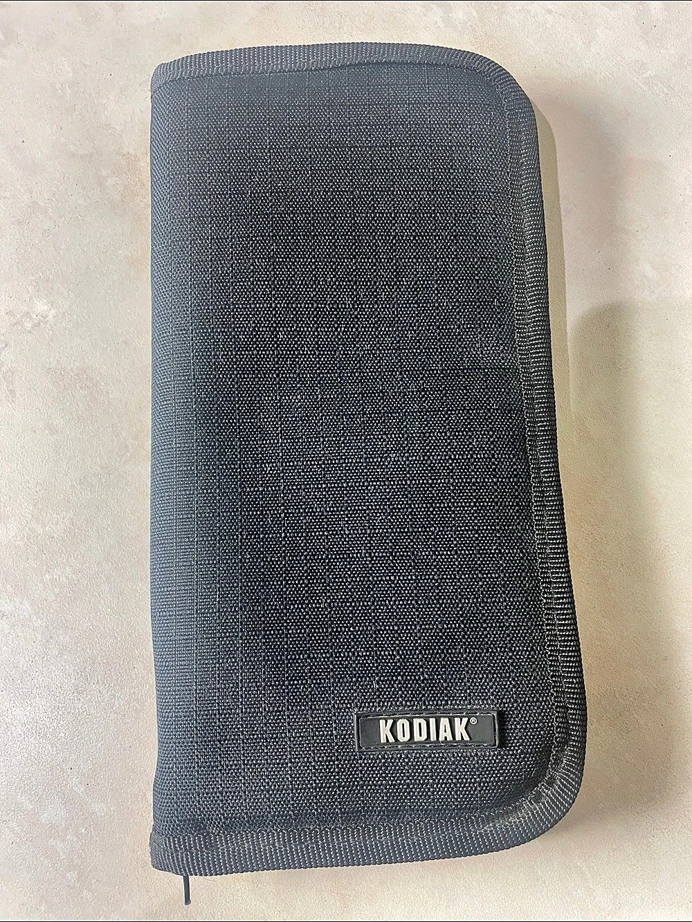 KODIAK Black Travel Toiletry Bag